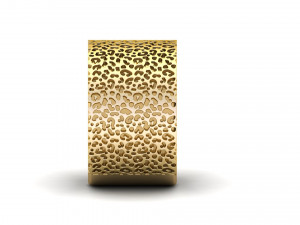 leopard texture ring Modèles 3D en vedette