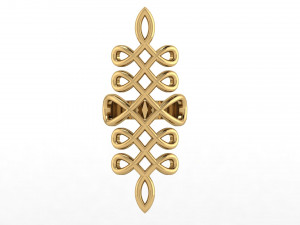 plain gold pattern ring 3D Принт Модель