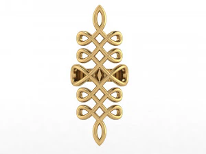 plain gold pattern ring 3D Print Model