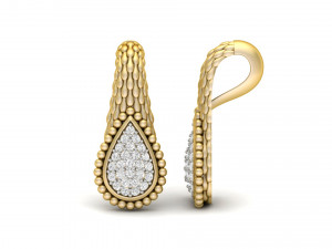pear snake textured pendant 3D Принт Модель