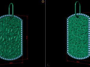 nugget tag pendant Modèles 3D en vedette