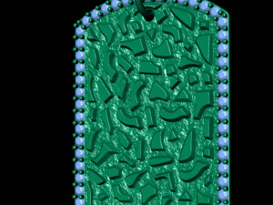 nugget tag pendant Modèles 3D en vedette