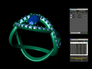 infinity love promise band ring 3D Print Model