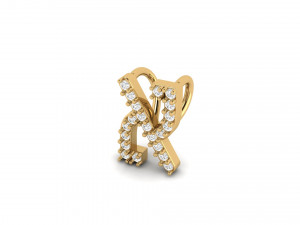herbew small letter pendant Modelo de Impressão 3D