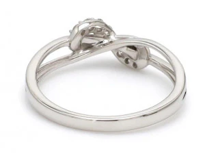 engagement infinity diamond ring 3D Print Model