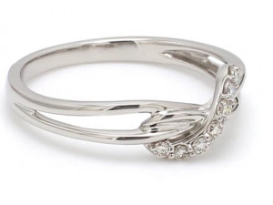 engagement infinity diamond ring 3D printmodel