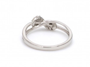 engagement infinity diamond ring 3D printmodel