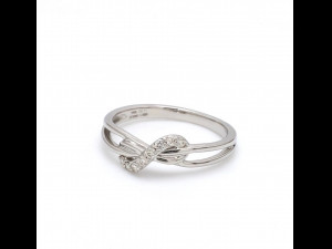 engagement infinity diamond ring 3D printmodel