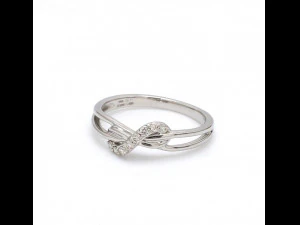 engagement infinity diamond ring 3D Print Model