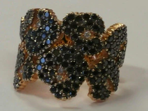 diamond ancient america ring 3D Print Model