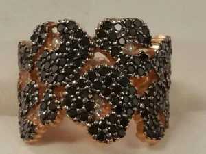 diamond ancient america ring 3D Print Model