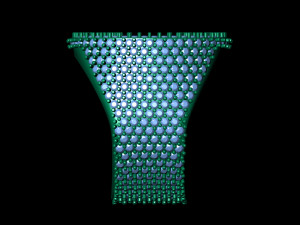c letter diamond ring 3D Print Model