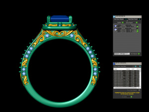 bridal engagement ring 005 3D Print Model