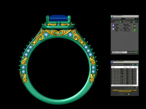 bridal engagement ring 005 3D Print Model