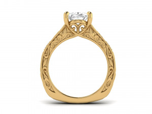 bridal engagement ring 3D Принт Модель