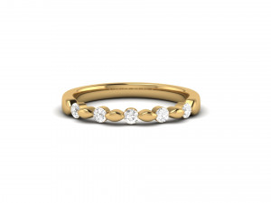 promise diamond ring band 3D Принт Модель