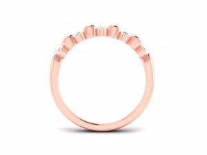 promise diamond ring band 3D Принт Модель