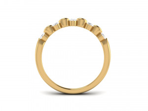 promise diamond ring band 3D Принт Модель