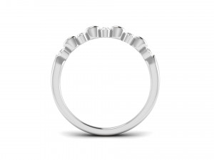 promise diamond ring band 3D Принт Модель