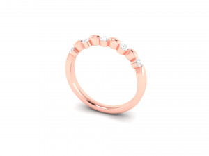 promise diamond ring band 3D Принт Модель