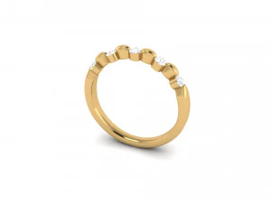 promise diamond ring band 3D Print Model