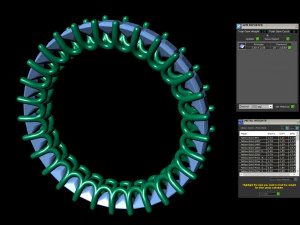 u prong square diamond eternity band 3D Print Model