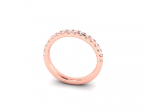 promise diamond eternity band Modelo de Impressão 3D