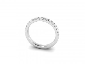 promise diamond eternity band Modelo de Impressão 3D