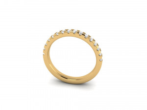 promise diamond eternity band Modelo de Impressão 3D