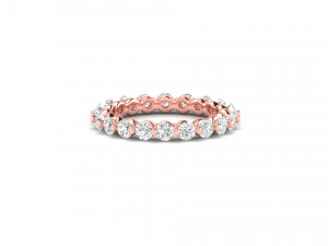 basket diamond band ring Modello di stampa 3D