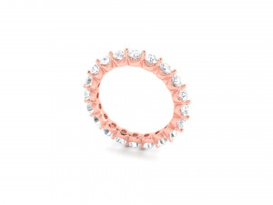 basket diamond band ring Modello di stampa 3D