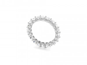 basket diamond band ring Modello di stampa 3D