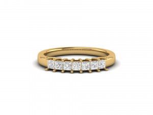 wedding diamond band ring 3D Baskı Modeli