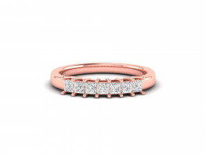 wedding diamond band ring 3D Baskı Modeli