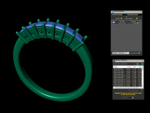 wedding diamond band ring 3D Baskı Modeli