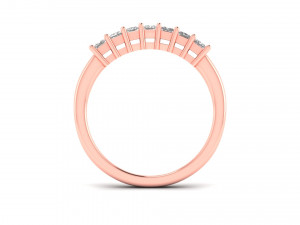 wedding diamond band ring 3D Baskı Modeli