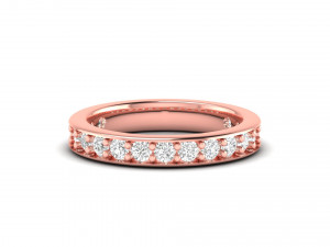 simple cute diamond band ring 3D प्रिंट मॉडल