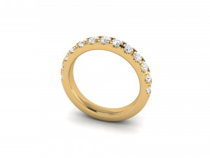 diamond ring 3D Print Model
