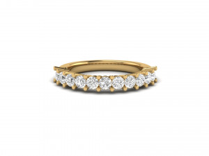 simple diamond ring 3D प्रिंट मॉडल