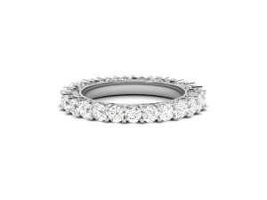diamond filigree wedding ring 3D Print Model