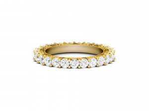 diamond filigree wedding ring 3D Print Model