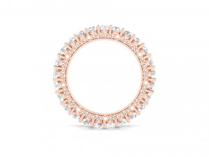 diamond filigree wedding ring 3D Print Model