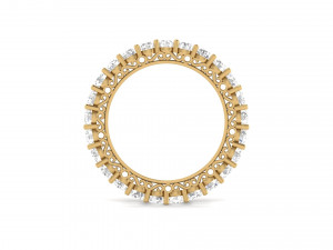 diamond filigree wedding ring 3D Print Model