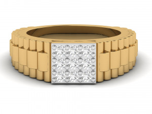 gents ring 011 3D 打印模型