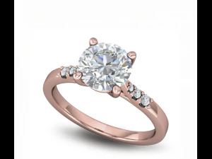 basis diamanten ring 03 3D printmodel