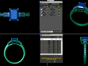 basic diamond ring 08 3D Print Model