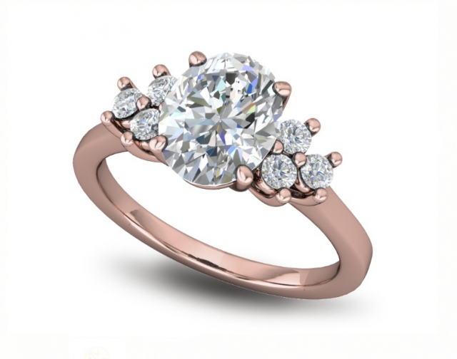 basic diamond ring 09 3D प्रिंट मॉडल .c4d .max .obj .3ds .fbx .stl .blend 
