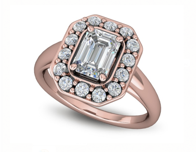 basic diamond ring 04 3D Принт Модель .c4d .max .obj .3ds .fbx .stl .blend 