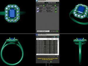 basic diamond ring 04 3D Print Model