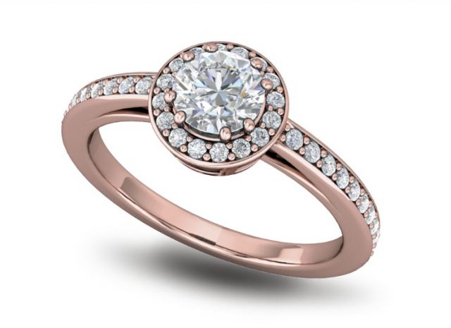 basic diamond ring 06 3D Принт Модель .c4d .max .obj .3ds .fbx .stl .blend 